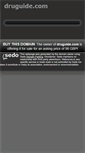 Mobile Screenshot of druguide.com